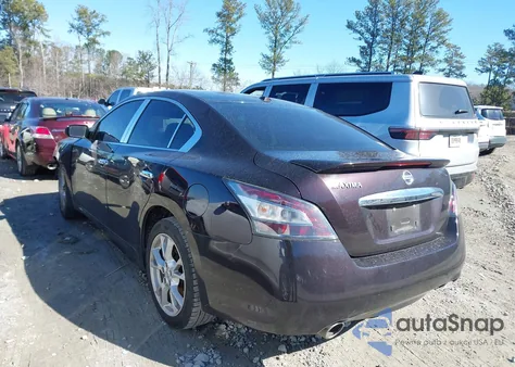 2012 Nissan Maxima 3.5 Sv из США, поврежденный, VIN 1N4AA5AP1CC814869